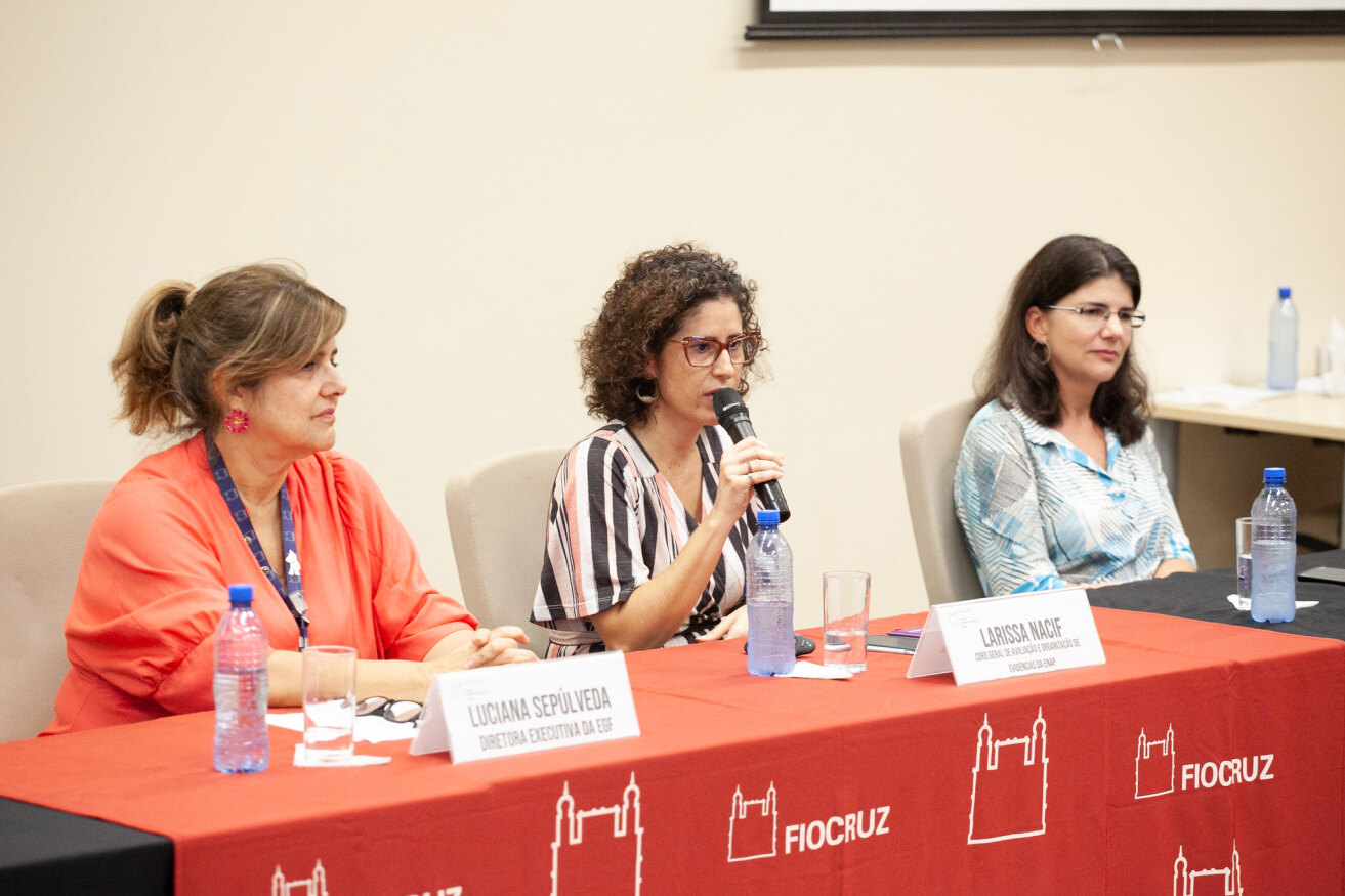 Evento uniu Enap, Fiocruz​, ​​​Ipea​ e Ministério da Saúde​ para dialogar sobre avaliação e uso de evidências em políticas públicas