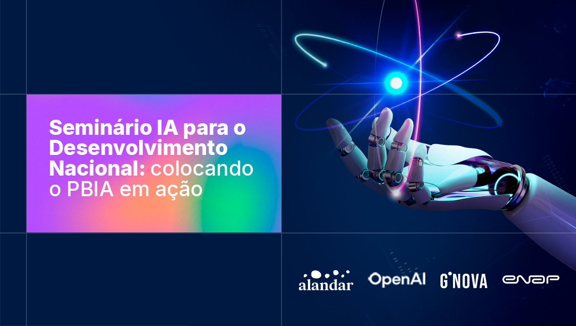 Enap abre inscrições para seminário sobre impacto da inteligência artificial no desenvolvimento do país