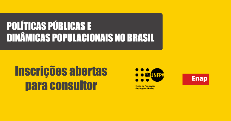 Enap e UNFPA abrem vaga para consultoria em Design de Interação