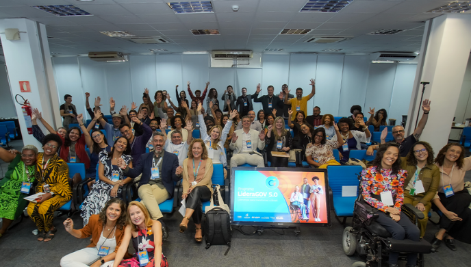 Participantes da quinta turma do LideraGOV celebram conclusão do primeiro bloco do programa