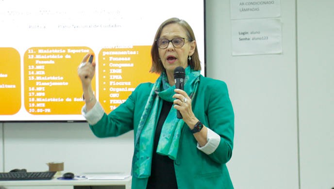 A política de cuidados no Brasil é tema de destaque na 12ª edição do programa Embarcando na Administração Pública da Enap