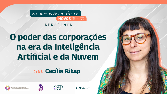 Inscrições limitadas! Cecília Rikap debate sobre o poder das corporações na era da IA na Enap