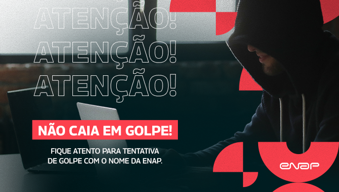 Alerta para tentativa de golpe com o nome da Enap