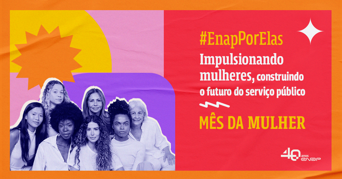 Enap oferece cursos on-line e gratuitos sobre temáticas relacionadas às mulheres