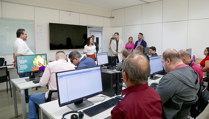 SEI 4.0 é apresentado a pessoas com deficiência visual em curso presencial da Enap