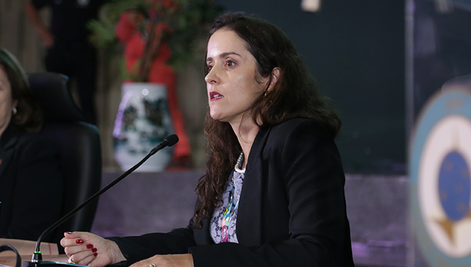 Candidatos da carreira de Analista de Infraestrutura participam de cerimônia de abertura do curso de formação