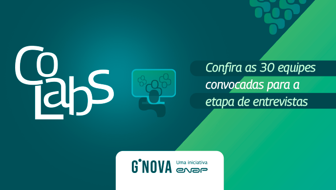 Programa CoLabs 2025 divulga lista de convocados para a etapa de entrevistas