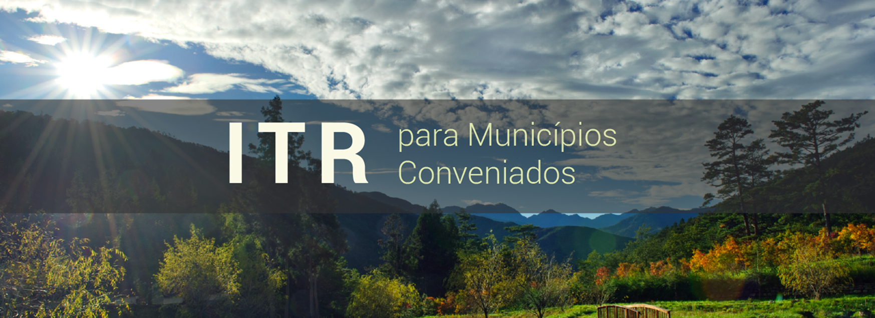 Inscreva-se no curso ITR - Imposto Territorial Rural para municípios conveniados