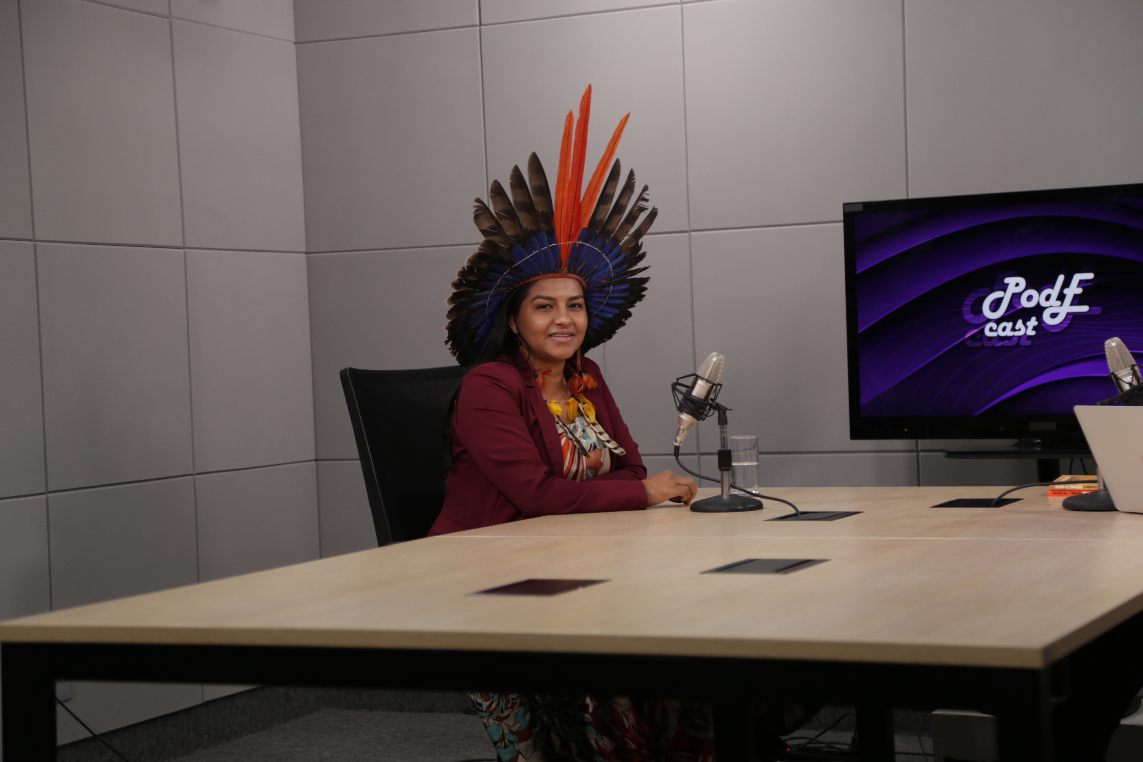 Cacica Juma Xipaia exalta interconexão entre clima, mulheres e território no novo episódio do PodEcast