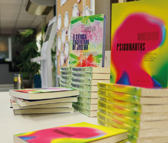 Marcelo Leite lança livro sobre ciência e saberes ancestrais na Semana de Inovação