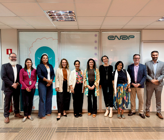 Enap e UNICEF avançam com ações de parceria estratégica para fortalecer capacidades em avaliação de políticas públicas